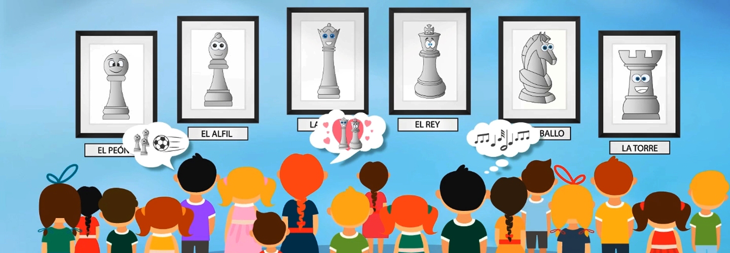 Dibujos animados para acercar el ajedrez a los más pequeños